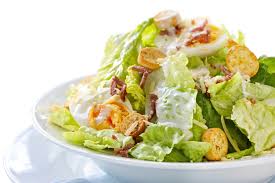Complete Caesar salad