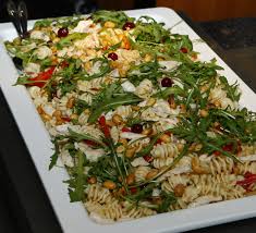 Ensalada de pasta con pollo