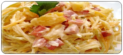 Spaghetti hawaiana