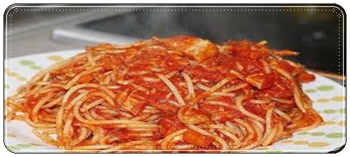Espagueti al tomate