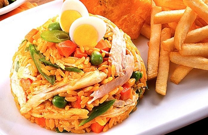 Colombian Chicken Rice