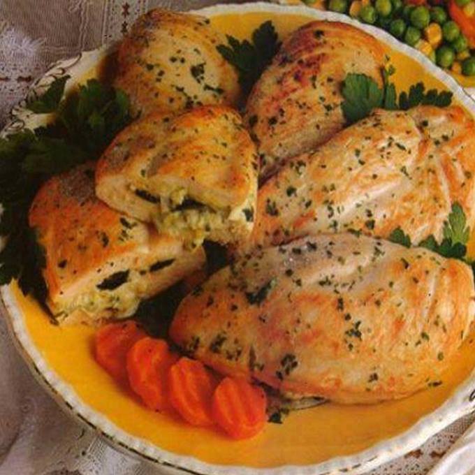 Stuffed chicken breast