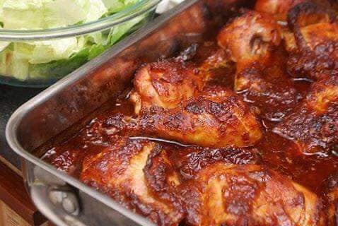 Chicken in spicy sauce