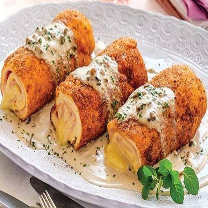 Cordon bleu breasts