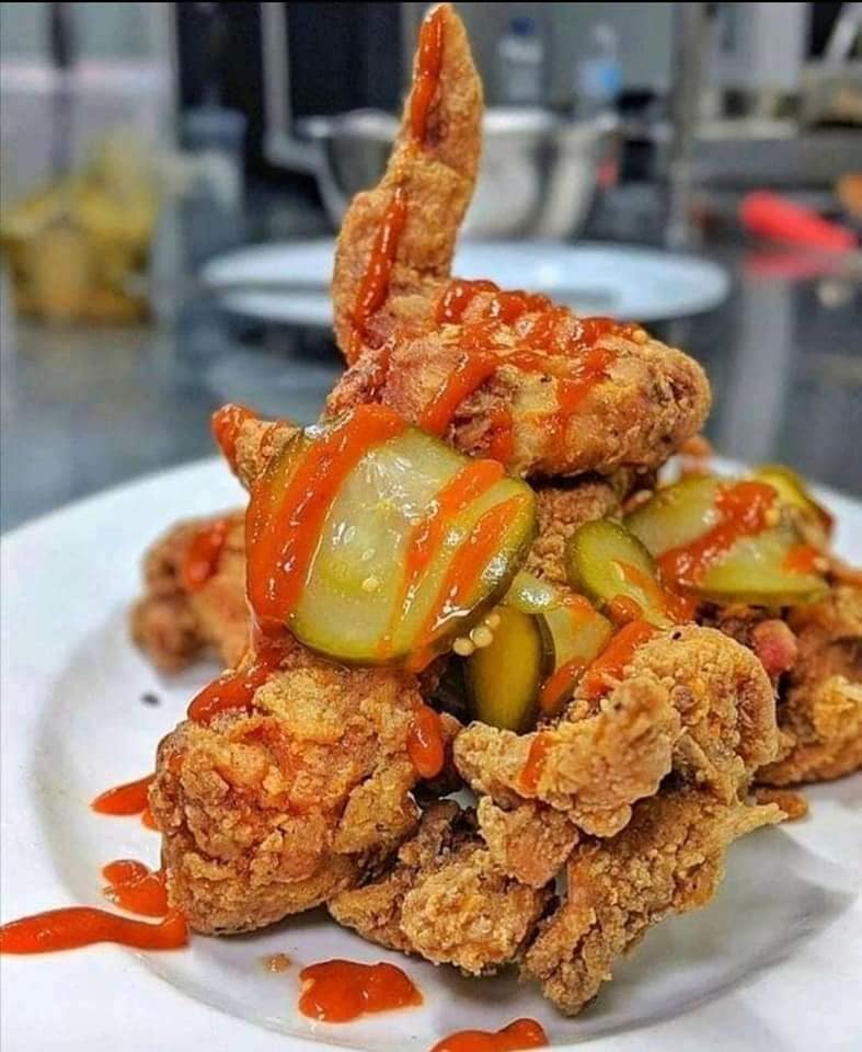 Alitas de pollo habanera