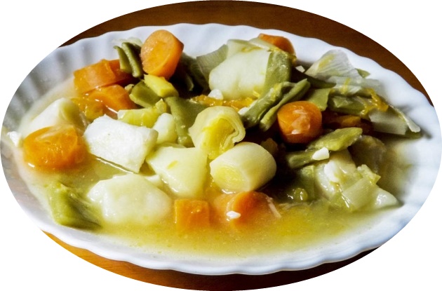 Porrusalda tradicional