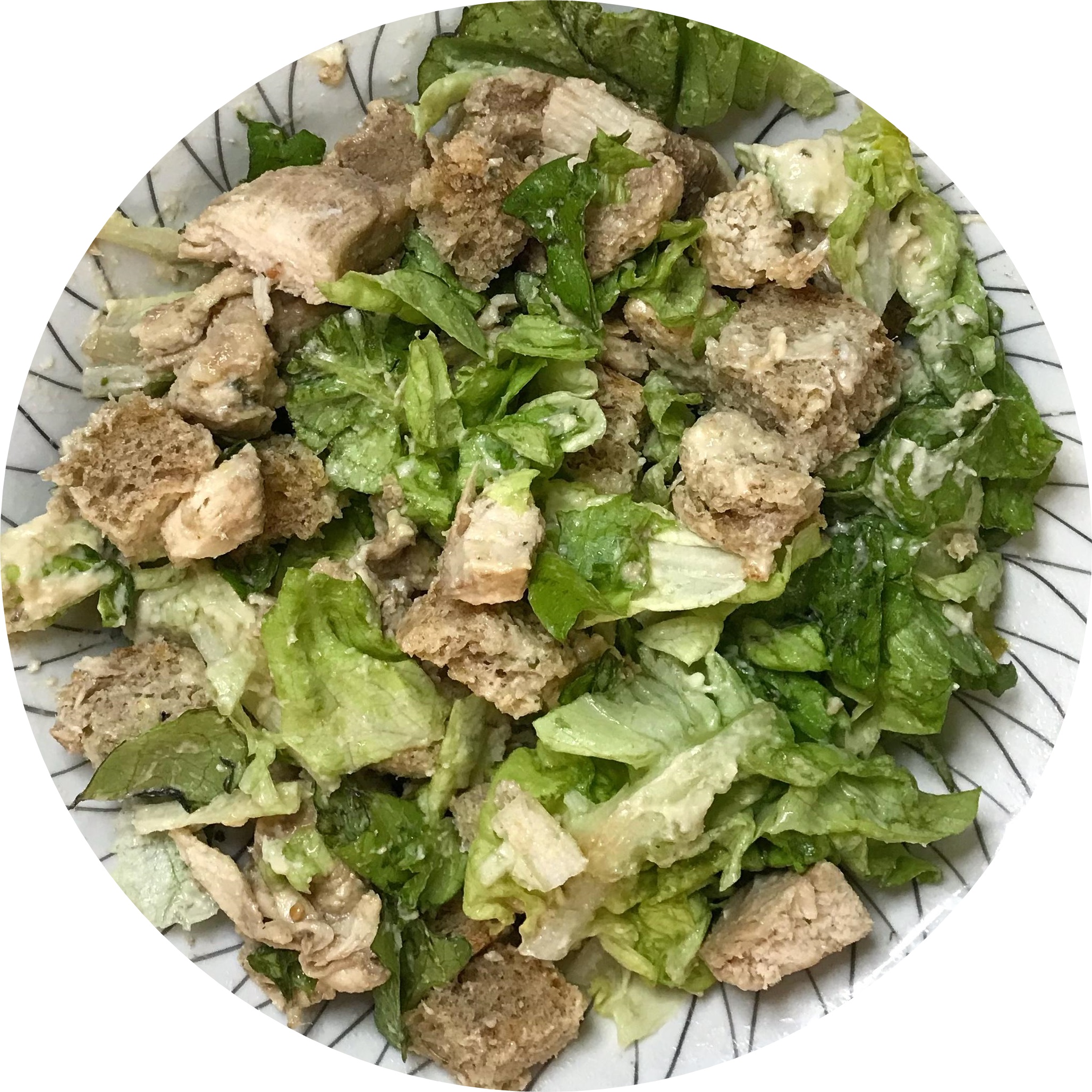 Ensalada César con pollo:
