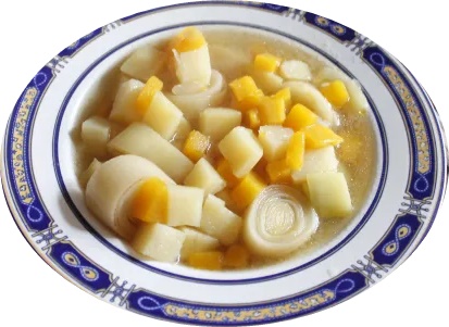 Purrusalda con calabaza