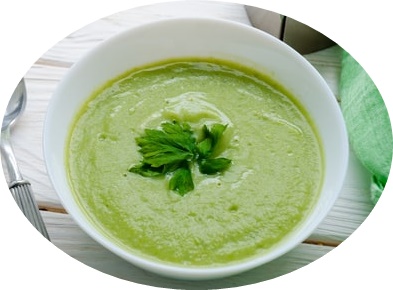 Broccoli and avocado cream