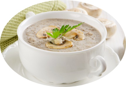 Vegan cream of mushroom soup