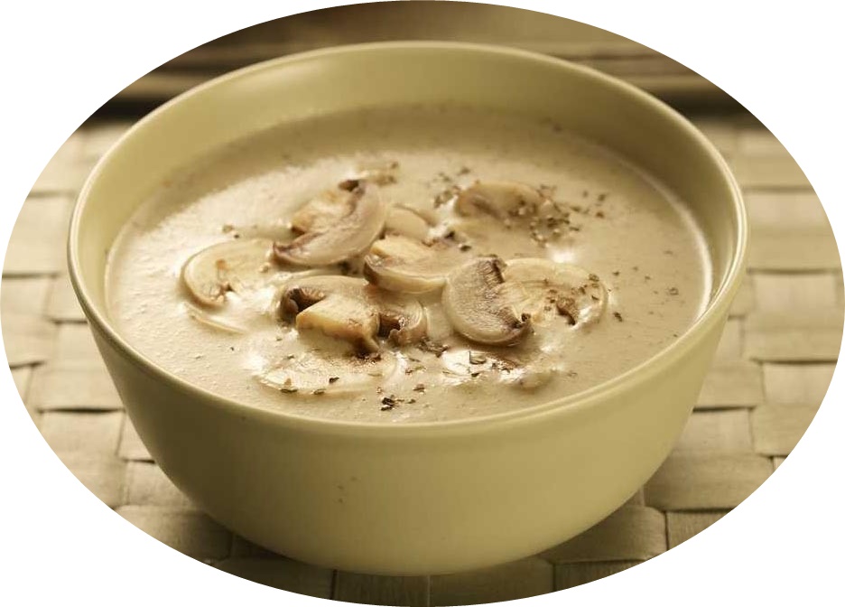Cream of mushroom soup