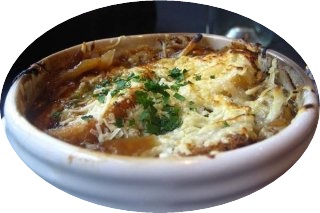 Sopa de cebolla y tomillo