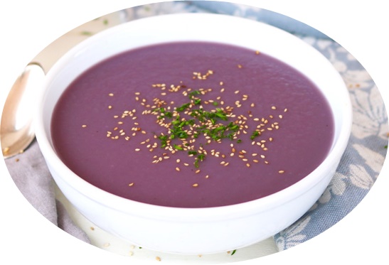 Red cabbage cream