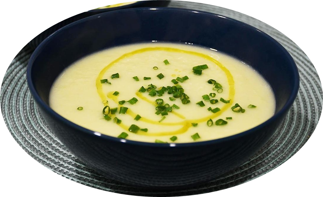 Vichyssoise cream without nata