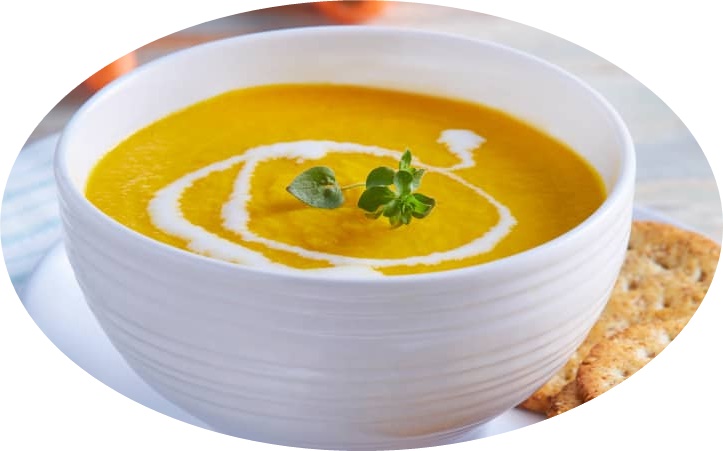 Carrot and coconut cream